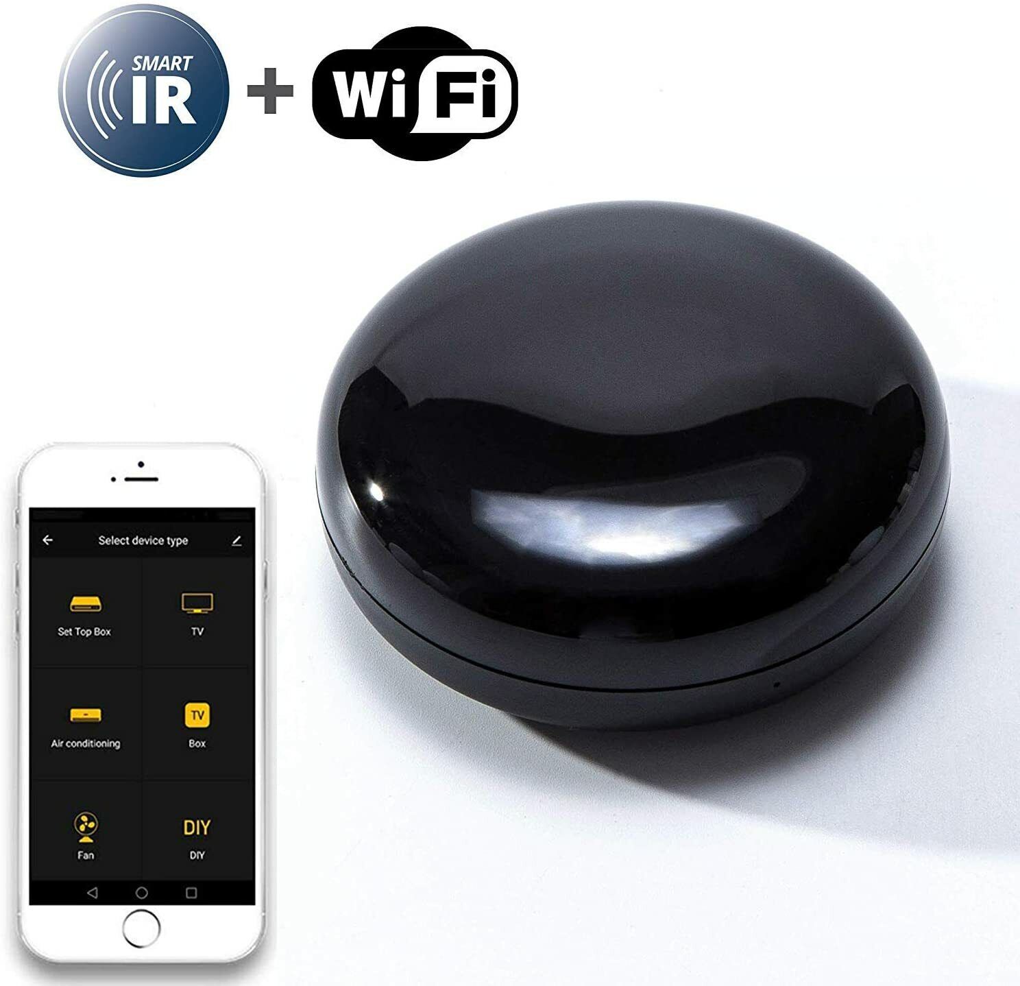 WiFi Smart IR Remote Controller Smart Home IR Universal Remote,No Hub  Required