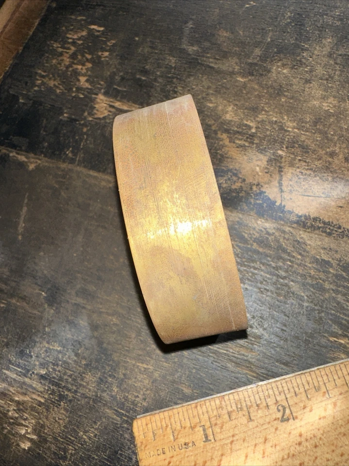 Print Blocks “ 2 Brass Borders, Oval Shape “ Room For Type. - Image 4 of 4