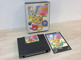 Joy Joy Kid Puzzled Neo Geo AES SNK ROM W/Box Puzzle Japan Import Tested Retro