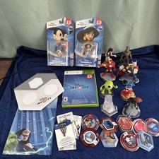 Disney Infinity 2.0 Xbox 360 Bundle Portal 10 Figures Power Discs Game Lot