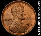 1915 Lincoln Wheat Cent - Choice Gem Brilliant Uncirculated++++  #J8075
