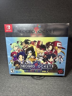 Neo Geo Pocket Color Selection Vol 1 Classic Edition (Switch) NEW SEALED 5