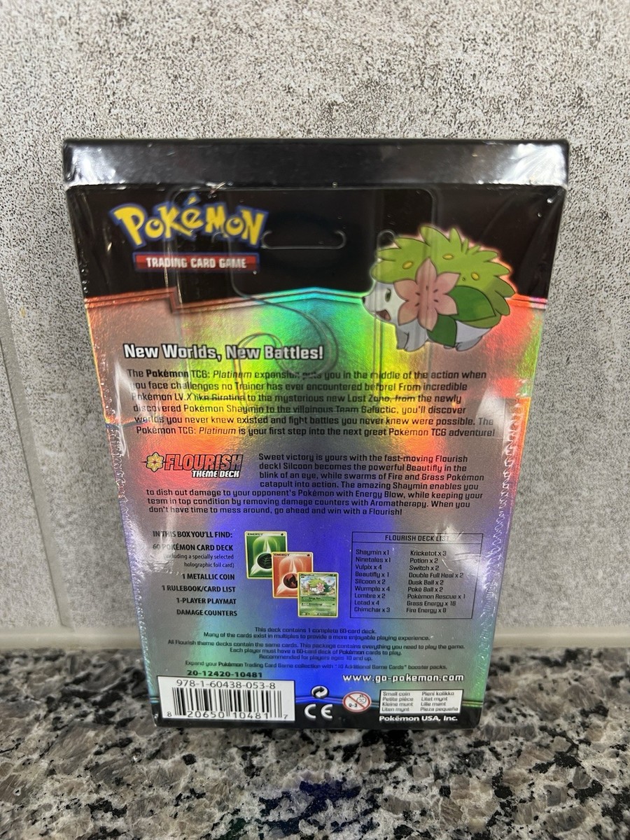 Pokemon Platinum Flourish Theme Deck Shaymin Sealed Pokemon Platinum Flourish Theme Deck Shaymin Sealed