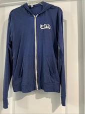 Twitch Printed Hoodie Sweatshirt Blue, L