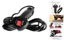 3 Pin Electric Winch Remote Controller with 11.48ft - Male Plug