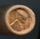 1956 D Lincoln Cent OBW Original Bank Wrap Unc. Roll * No Reserve *