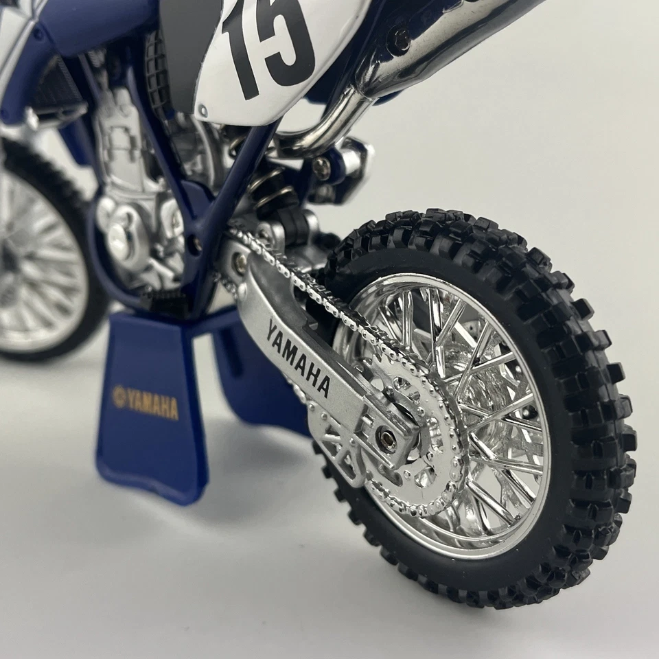 1:12 Yamaha YZ 426 F Blau Weiss 15 NEW RAY 02322 Bike - Bild 3 von 4