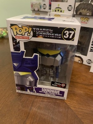 Funko Pop! Vinyl: Transformers - Soundwave #37 Figure Retro Toys g1 Game Stop