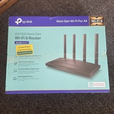 TP-Link Archer AX12 Next-Gen Wi-Fi 6 AX1500Mbps Dual-Band Wi-Fi Router