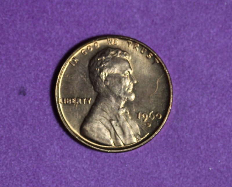 1960-D Lincoln CENT PENNY#P32779