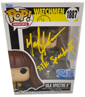 Malin Akerman Signed Silk Spectre Funko Watchmen Autograph Beckett Witness