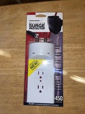 Fiskars Power Sentry Wall Plate Surge Protector 450 Joules for Small Appliances