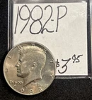 1982 P Kennedy Half Dollar Coin! ENN Coins