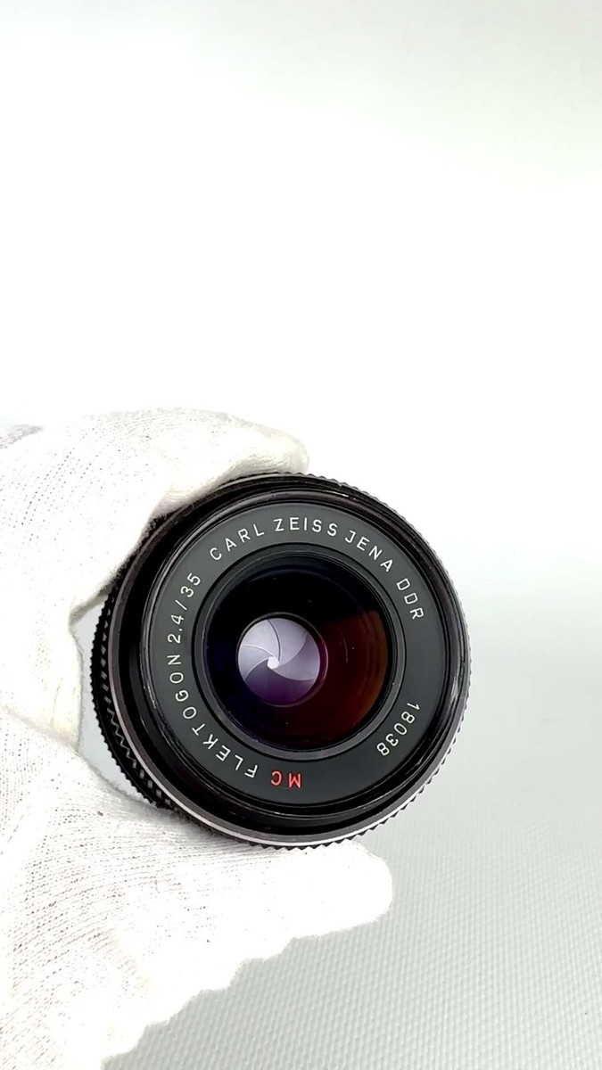 Carl Zeiss Jena Flektogon 35mm f/2.4 MC Lens M42 DDR Wide Angle