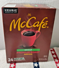 KEURIG GENUINE K-CUP PODS McCafe, Decaf Premium Medium Roast K-Cup Coffee Pods
