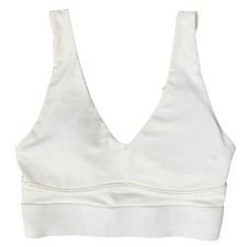 Fabletics Sports Bra White High Support Bra Size XS Activewear