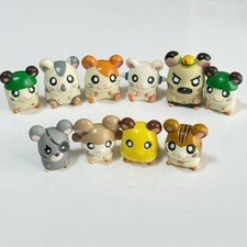 Hamtaro Soft Vinyl Finger Puppet Set di 10, Giocattoli per Personaggi, Usato,...