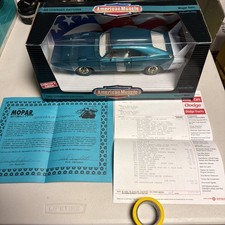 Ertl American Muscle 1969 Dodge Charger Daytona Mopar Nationals 1996 1:18 