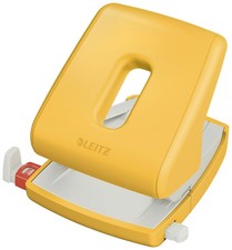 Leitz Hole Punch Cosy - Perforadora (30 hojas), color amarillo Cosy 30 Hojas Ama