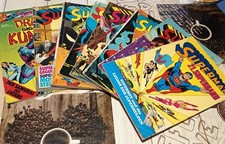 Superman Superband Ehapa Band 8 9 10 11 12 20 21 und Dragon Giganten des Kung-Fu