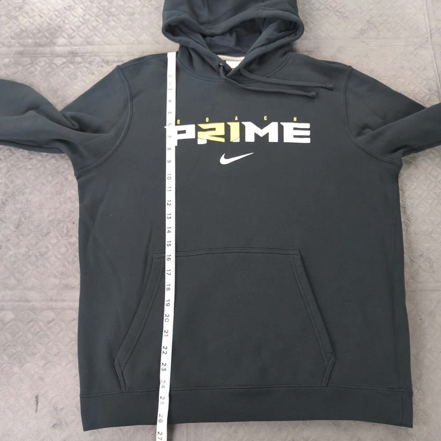 Nike Coach Prime Felpa con Cappuccio Colorado Buffaloes Manica Lunga Nero Uomo Medium