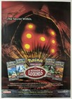 Pokemon TCG EX Hidden Legends Print Ad Game Poster Art PROMO Original CCG Advert