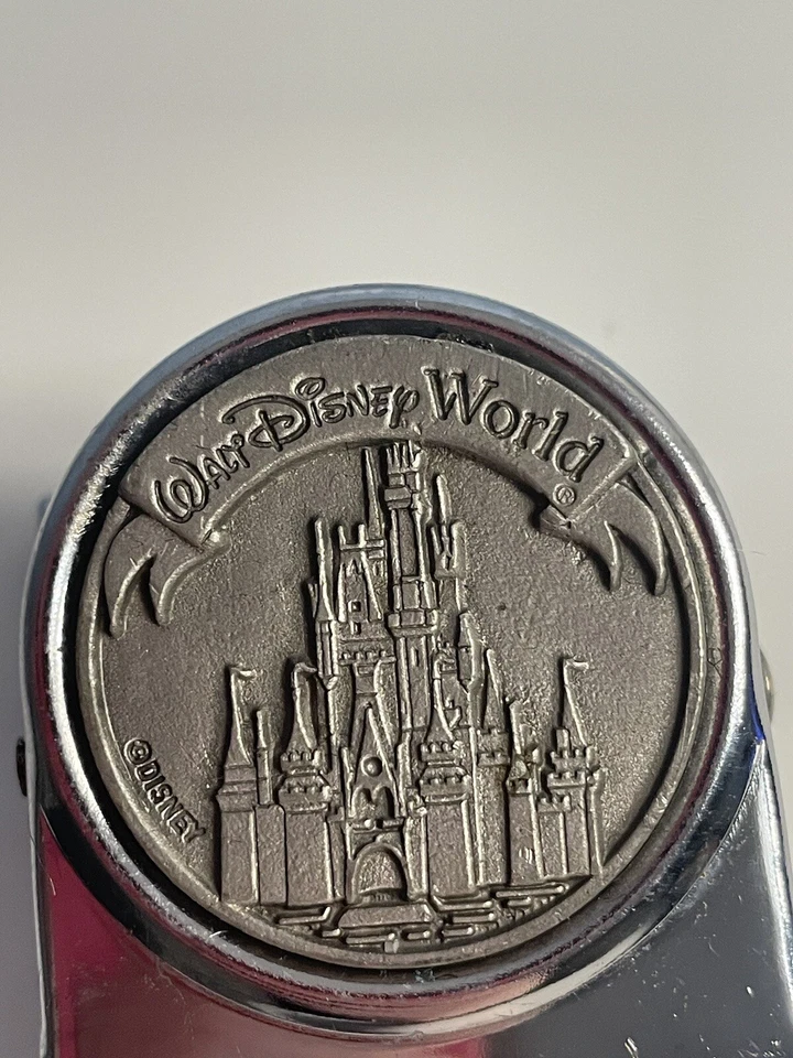 RARE Walt Disney World Cinderella’s Castle Fridge Metal Clip Magnet - Image 2 of 4