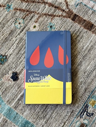 Moleskine Disney Snow White Ruled Notebook (new, sealed)