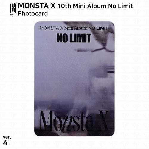 MONSTA X 10th Mini Album No Limit Official Photocard Fotokarte KPOP K-POP - Bild 44 von 92