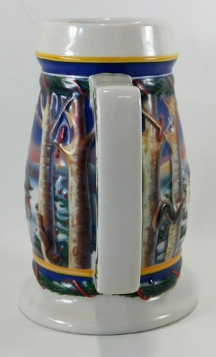 BUDWEISER 2000 "Urlaub in den Bergen" Bierkrug CS416  - Bild 3 von 5