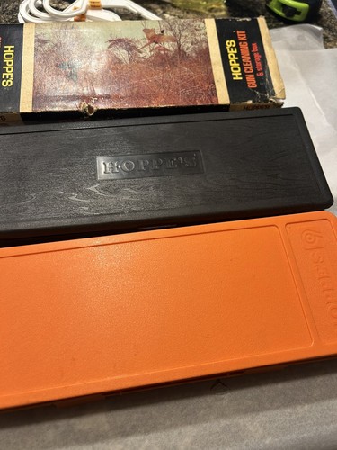 VINTAGE HOPPES TWO RIFLE CLEANING KITS