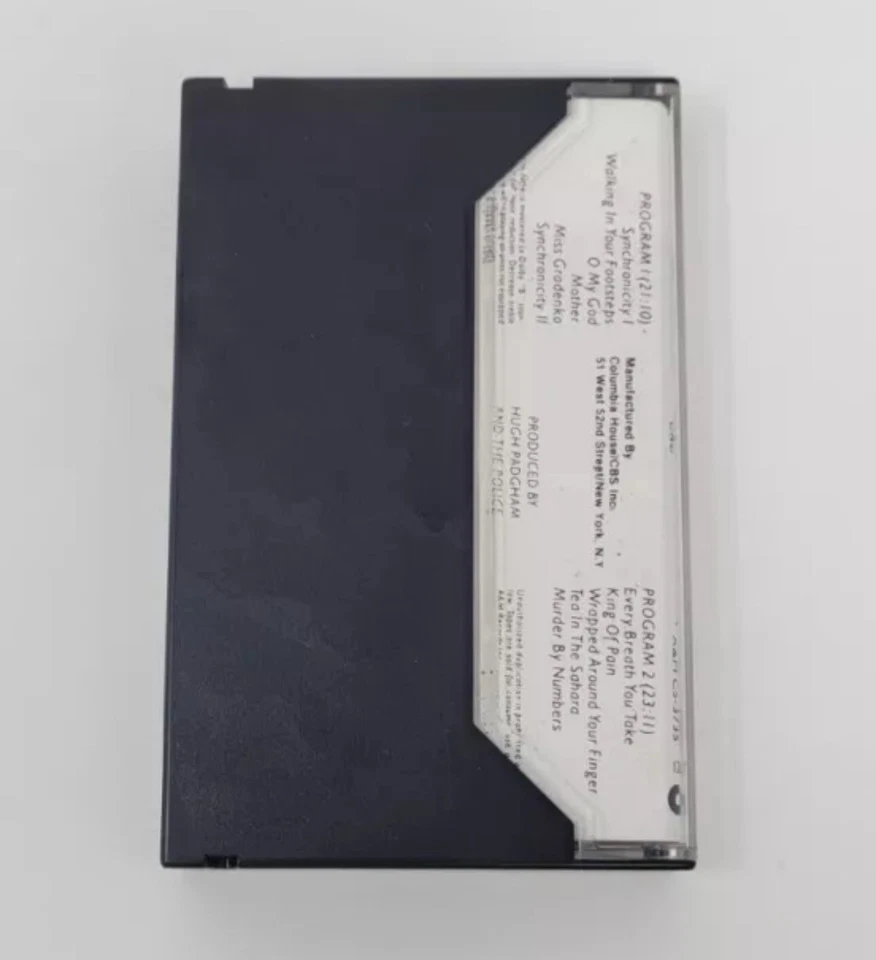 Vintage Rare 1983 Police "Synchronicity" Cassette Tape Works - Image 2 of 3