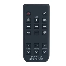 RTS7116S RTS7113WS Replace Remote Control Fit For RCA Soundbar RTS7010BR6