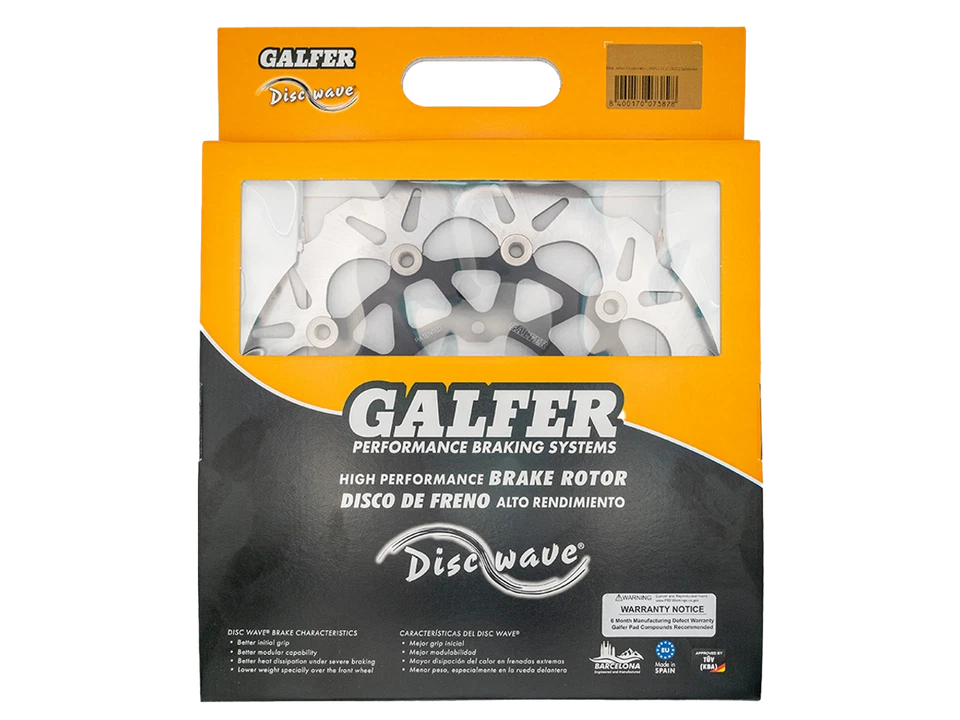 Galfer Kawasaki Ninja ZX-14R / ABS Front Brake 310mm Floating Wave Rotor (2006+) - Image 4 of 4