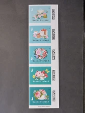 FINLAND 2024 The Time for Celebrations Strip 5 Mint Stamps