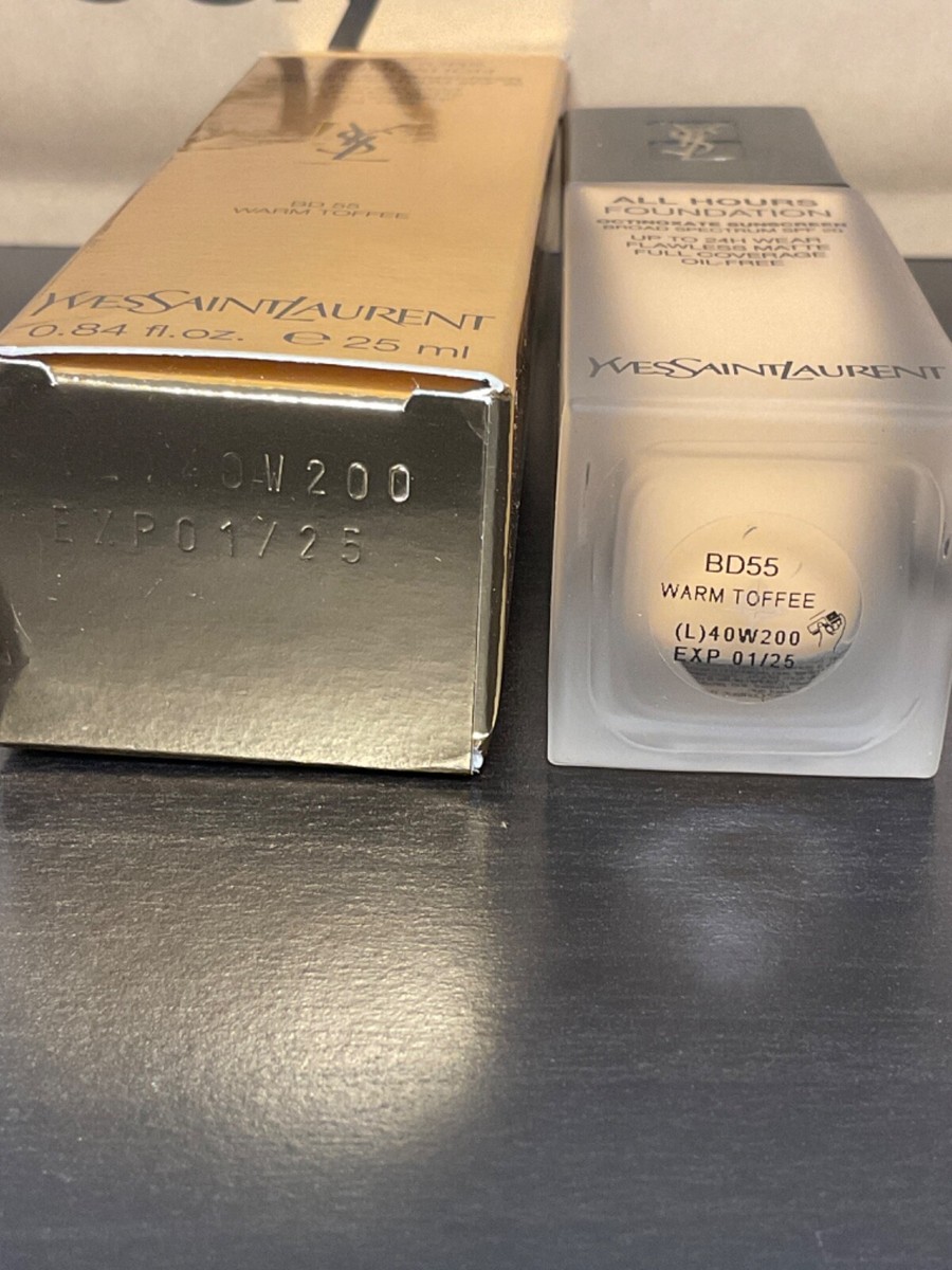 YSL ALL HOURS FOUNDATION 0.84 OZ Flawless Matte UP TO 24H Wear