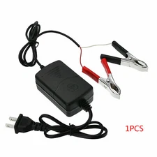 New For Truck Motorcycle ATV Car Battery Charger Maintainer Auto 12V Trickle RV