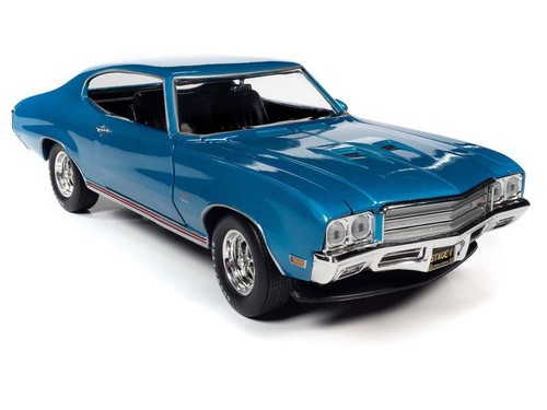 1971 Buick Grand Sport Stage 1 blue Autoworld AMM1257 voiture miniature 1:18 neuve dans son emballage d'origine - Photo 2/9