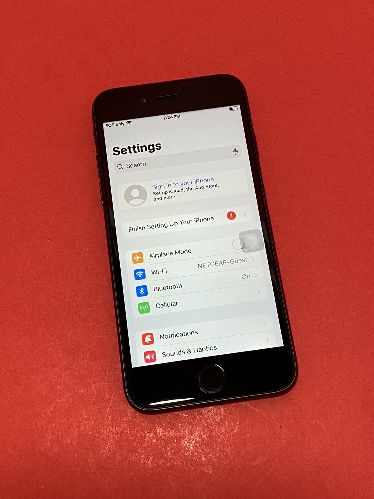 Apple iPhone SE 2nd Gen 128GB Black (Unlocked) A2275 (CDMA + GSM