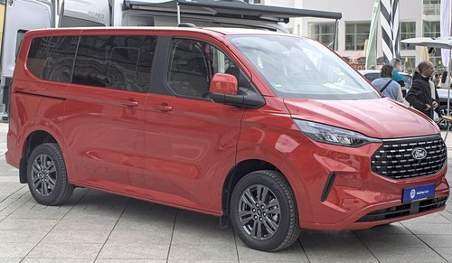 for FORD TRANSIT CUSTOM / TOURNEO CUSTOM MK2 2023-up 2-pc Wind Deflectors HEKO - Picture 3 of 12