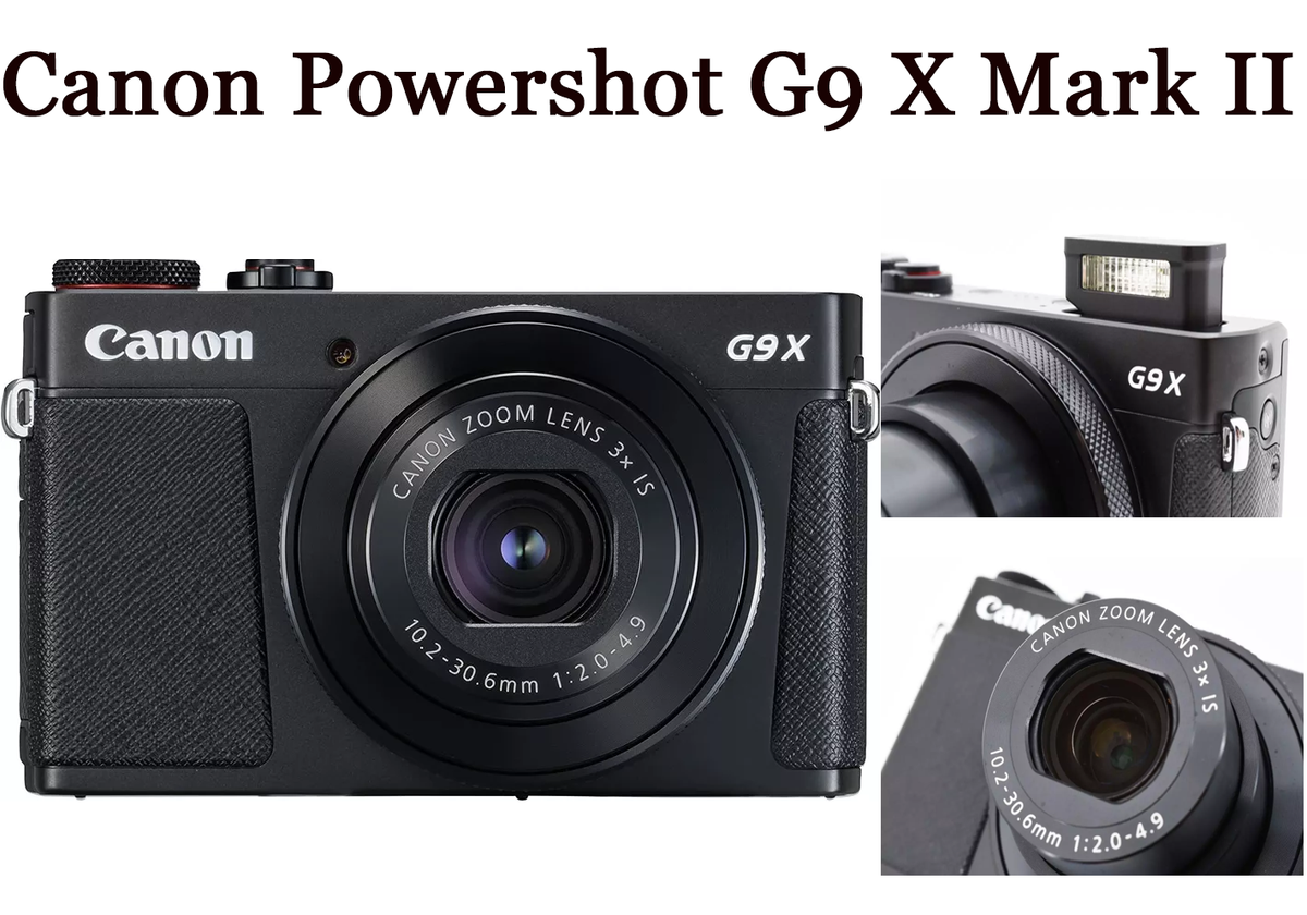 Canon PowerShot G9X Mark II ブラック デジカメ 美品 Amazon.co.jp: Canon コンパクトデジタルカメラ PowerShot G9 X