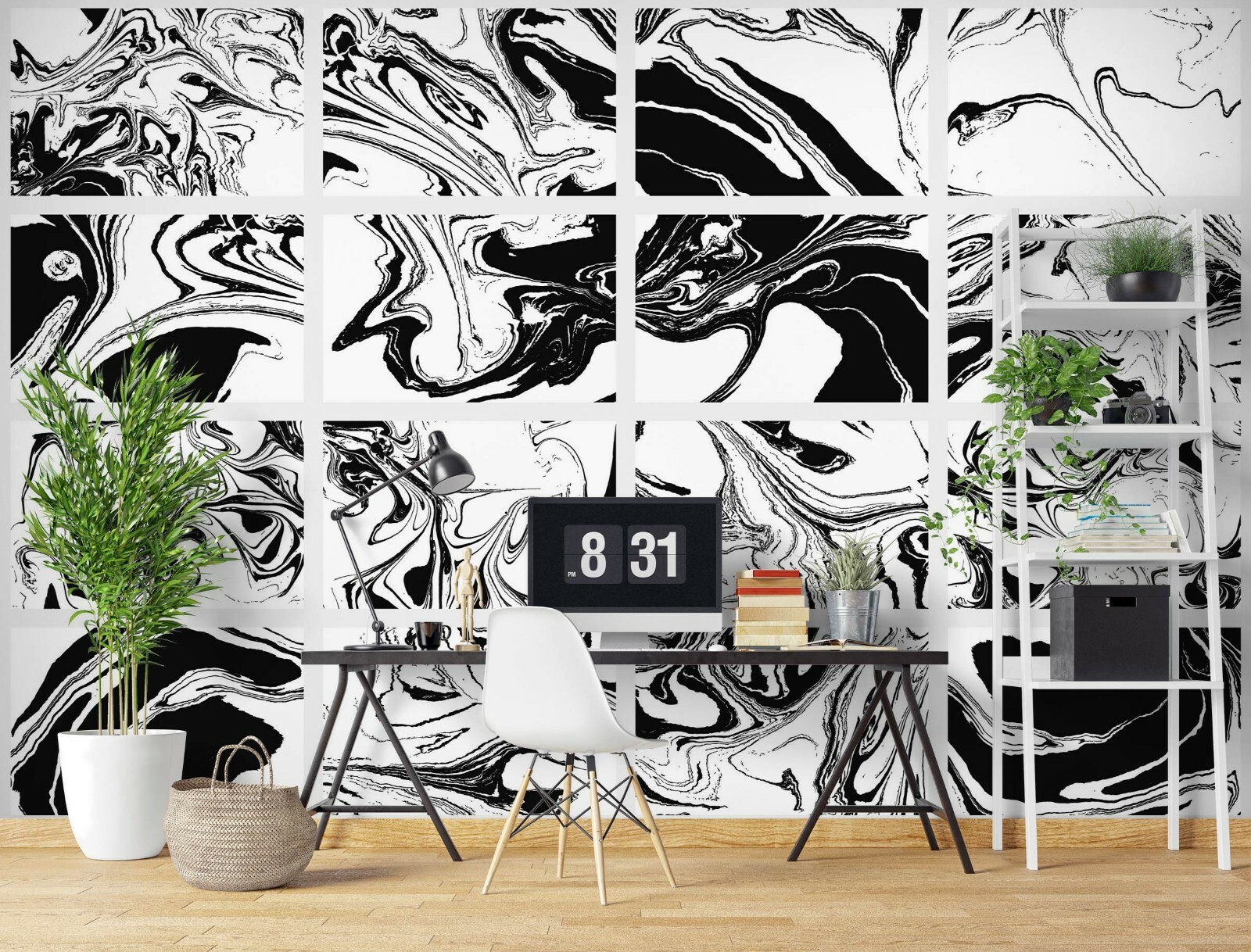 Fond d'écran mural vinyle texture couleur 3D AZ476 monte