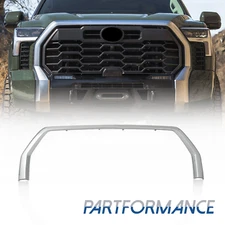 New Chrome Front Grille Molding Fit For Toyota Tundra 2022-2024