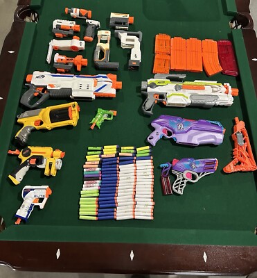 Nerf Gun Lot, Regulator, Modulus, and Others