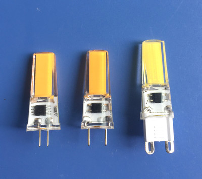 G4/GY6.35/G8/G9 LED Bulb COB 2508 5W Silicone Crystal Lamp White/Warm Light