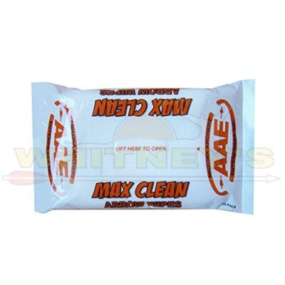 AAE Max Clean Arrow Wipes - 10pk - MCAW