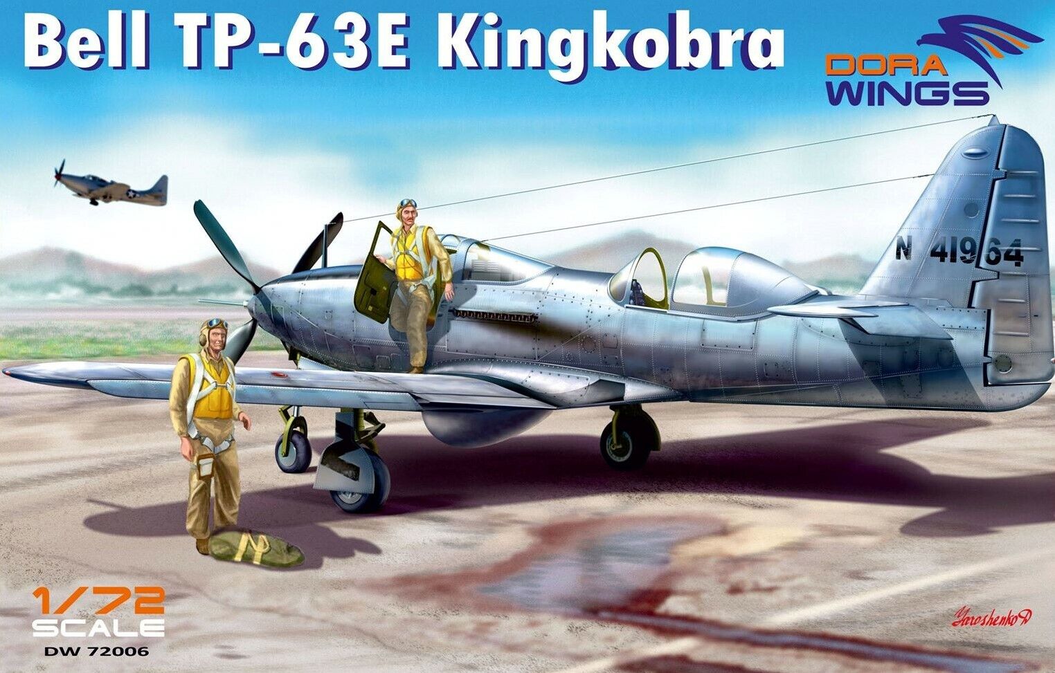 Image 1 - Dora Wings 72006 Bell TP-63E Kingcobra (Two seat) 1/72