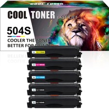 Compatible for Samsung CLT-K504S 504S Toner SL-C1860FW SL-C1810W CLX4195FW Lot
