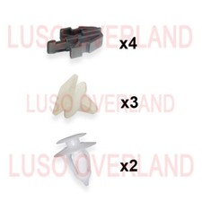 Mitsubishi 2001-2006 Montero Gen 3 - Grille Clip Set - Genuine Oem