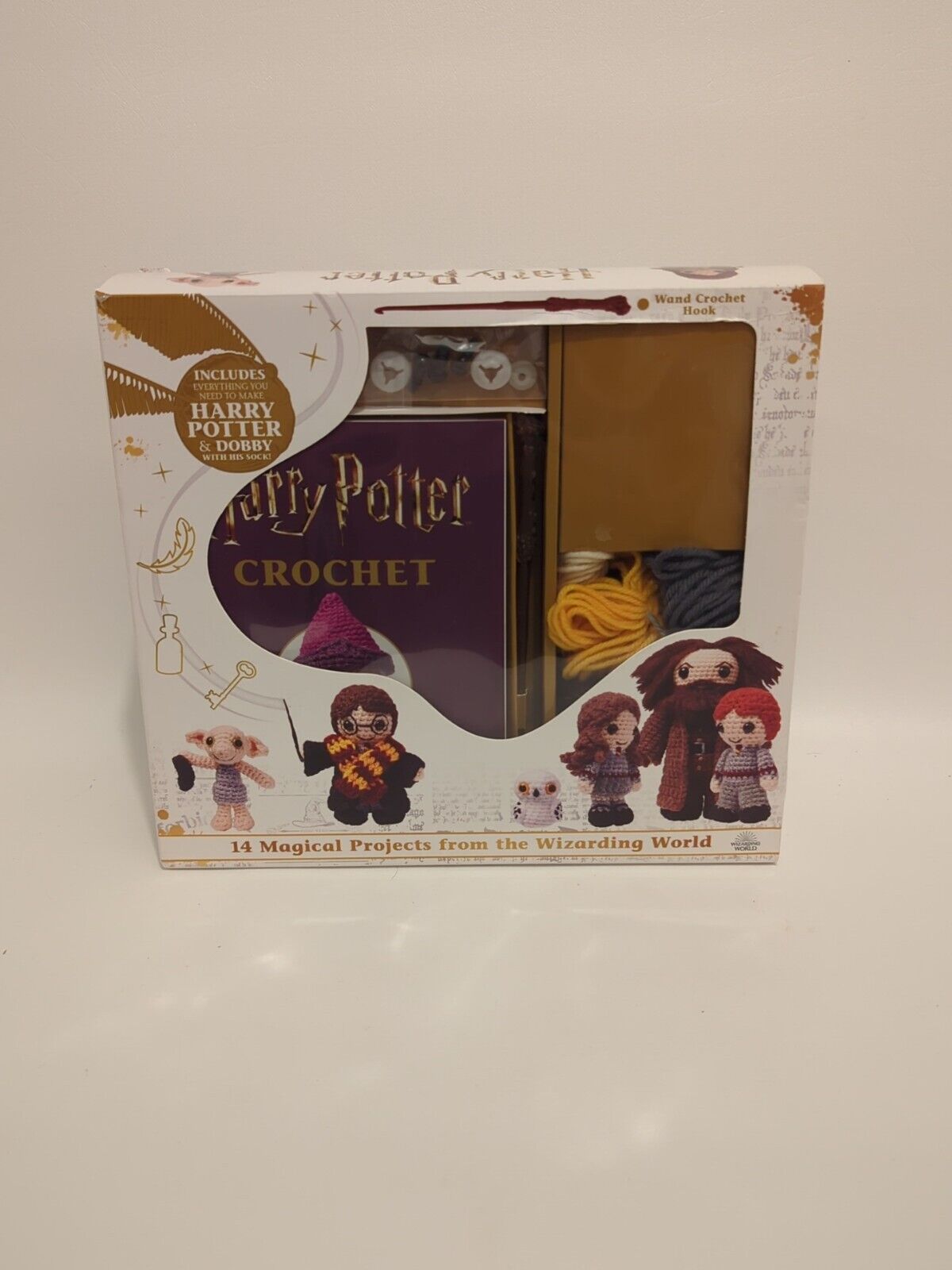 Crochet Kits Ser.: Harry Potter Crochet by Lucy Collin (2019, Trade  Paperback / Kit) for sale online
